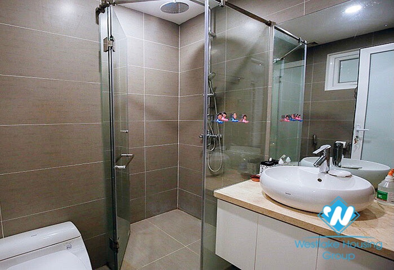 High floor fully furnished three bedroom apartment for rent in ciputra
